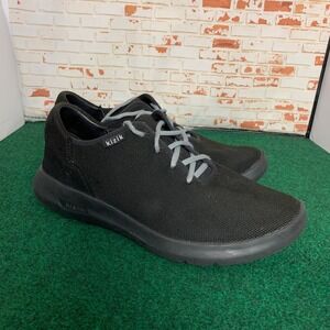 Kizik Madrid Eco Mens 9.5 Wide Black Hands-Free Slip On Sneakers B1FC